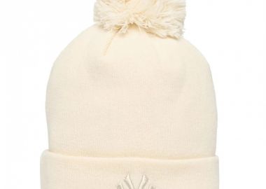 New Era Wmns Metallic Bobble Beanie New York Yankees Hat 60691357 - New Era - 