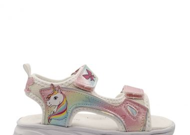 NEW8TEEN Πέδιλο με Φωτάκι Led 25-30 - Ροζ - New8Teen - 