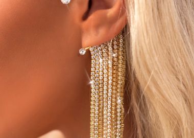 NEWCASTEL GOLD RAIN EARCUFF - sense-shop - 