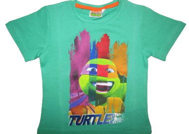 NICKELODEON NINJA TURTLES ΠΑΙΔΙΚΟ T-SHIRT 0538 – πράσινο ΠΡΑΣΙΝΟ - OEM - 