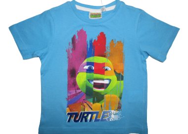 NICKELODEON NINJA TURTLES ΠΑΙΔΙΚΟ T-SHIRT 0539 – μπλε ΜΠΛΕ - OEM - 