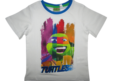 NICKELODEON NINJA TURTLES ΠΑΙΔΙΚΟ T-SHIRT 0540 – λευκό ΛΕΥΚΟ - OEM - 