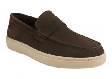 NICO VARELL Ανδρικά παπούτσια LOAFERS 39W-056 Καφέ Καστόρι W539W0561504 - NICO VARELL - 