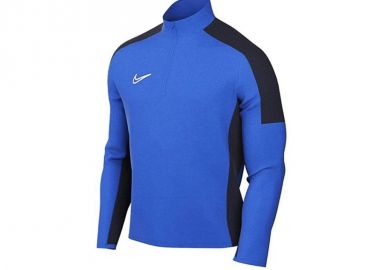 Nike Academy 23 Ανδρική Αθλητική Μπλούζα Μακρυμάνικη Dri-Fit με Φερμουάρ Μαύρη DR1352-010 - Nike - 