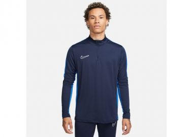 Nike Academy 23 Ανδρική Αθλητική Μπλούζα Μακρυμάνικη Dri-Fit με Φερμουάρ Μαύρη DR1352-010 - Nike - 