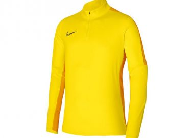 Nike Academy 23 Ανδρική Μπλούζα Dri-Fit με Φερμουάρ Μακρυμάνικη Κίτρινη DR1352-719 - Nike - 