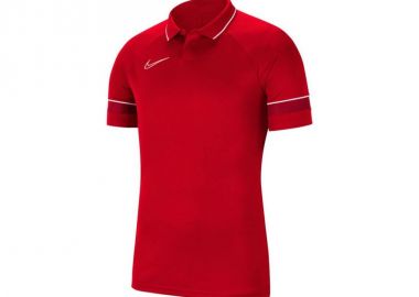 Nike Academy Ανδρικό T-shirt Dri-Fit Polo Κόκκινο CW6104-657 - Nike - 
