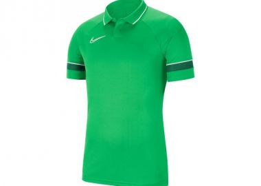 Nike Academy Ανδρικό T-shirt Dri-Fit Polo Πράσινο CW6104-362 - Nike - 