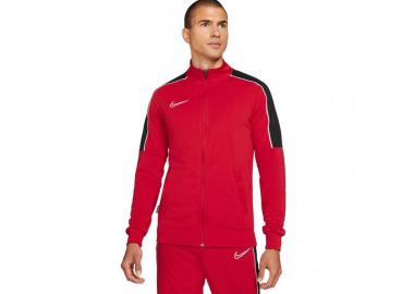 Nike Academy Knit Soccer Ανδρική Φούτερ Ζακέτα Dri-Fit με Τσέπες Κόκκινη DA5566-687 - Nike - 