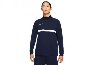 Nike Academy Soccer Drill Ανδρική Μπλούζα Dri-Fit με Φερμουάρ Μακρυμάνικη Navy Μπλε CW6110-451 - Nike - 