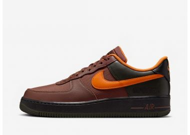 Nike Air Force 1 Low GoreTex Brown Bright Ceramic Women's CK2630201 MBS - Nike Sportswear - 