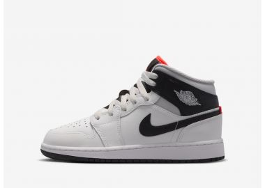 Nike Air Jordan 1 women's hightop sports shoes fashionable sneakers white black - Nike - 