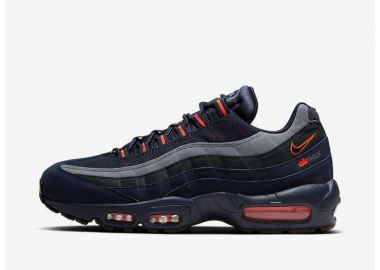 Nike Air Max 95 Logo Navy Orange CW7477400 MBS - Nike Sportswear - 