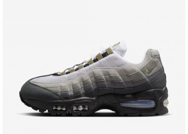 Nike Air Max 95 OG Big Bubble Black Medium Olive Women's HJ5996003 MBS - Nike Sportswear - 