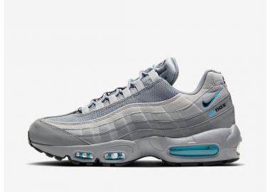 Nike Air Max 95 Retro Logo Grey Aqua CV1635001 MBS - Nike Sportswear - 