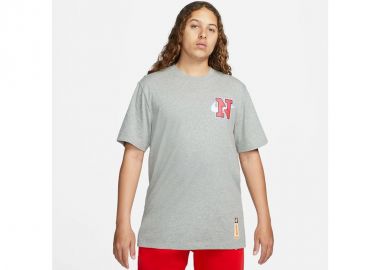 Nike Ανδρικό Αθλητικό T-shirt Κοντομάνικο Γκρι FD1320-063 - Nike Sportswear - 