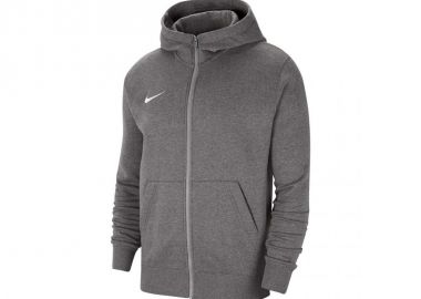 Nike Αθλητική Παιδική Ζακέτα Φούτερ Fleece με Κουκούλα Γκρι Park 20 CW6891-071 - Nike - 