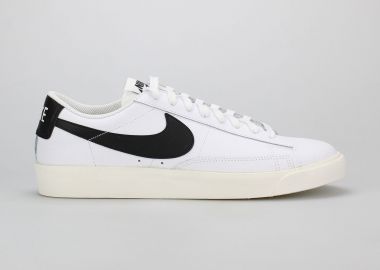 NIKE BLAZER LOW LEATHER ΑΣΠΡΟ - NIKE - 