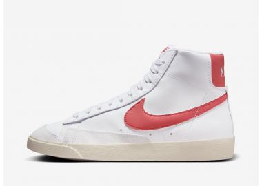 Nike Blazer Mid 77 White Adobe Red Stardust Sail Women's FZ3626100 MBS - Nike Sportswear - 