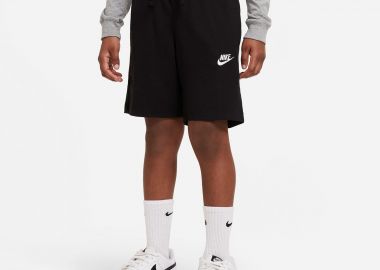 NIKE BOYS' SPORTSWEAR JERSEY SHORTS ΜΑΥΡΟ - NIKE - 
