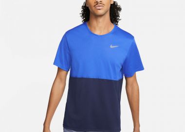 NIKE BREATHE RUNNING TEE ΜΠΛΕ - NIKE - 
