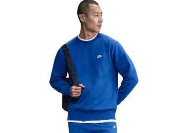 Nike Club BB Men's Sweatshirt Dark Blue FN3886 480 - Nike - 