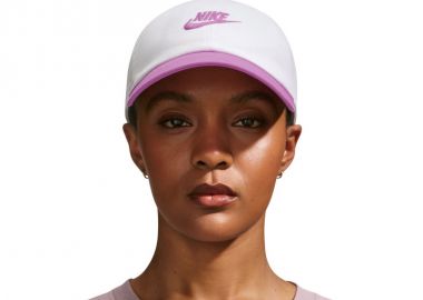 Nike Club Cap White and Pink FB5368 103 - Nike - 