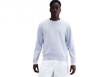 Nike Club FT Men's Sweatshirt Gray FN3888 057 - Nike Sportswear - 