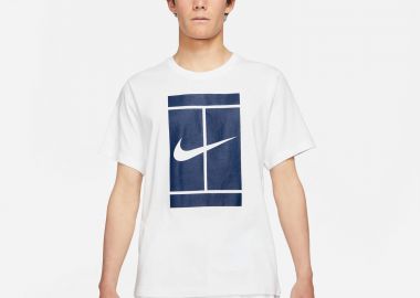 NIKE COURT TENNIS T-SHIRT ΑΣΠΡΟ - NIKE - 