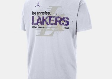 Nike Courtside Los Angeles Lakers Ανδρικό T-Shirt (9000253161_1539) - Nike - 