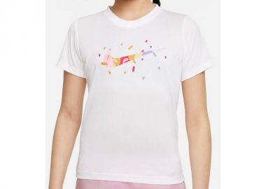 Nike Dri-Fit Παιδικό T-shirt Λευκό DV0559-100 - Nike - 