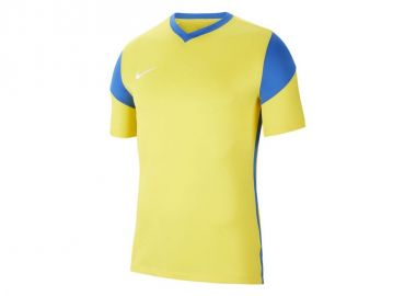 Nike Dri-FIT Park Derby 3 Αθλητικό Ανδρικό T-shirt Dri-Fit Κίτρινο με Λογότυπο CW3826-720 - Nike - 