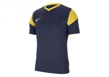 Nike Dri-FIT Park Derby 3 Αθλητικό Ανδρικό T-shirt Dri-Fit Navy Μπλε με Λογότυπο CW3826-410 - Nike - 