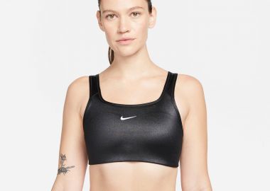 NIKE DRI-FIT SWOOSH SPORTS BRA ΜΑΥΡΟ - NIKE - 