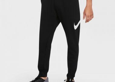 NIKE DRI-FIT TAPERED TRAINING PANTS ΜΑΥΡΟ - NIKE - 