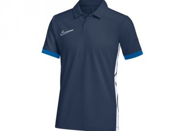 Nike DriFit Academy 25 SS Polo Navy Blue Kids' TShirt FZ9763 410 - Nike - 