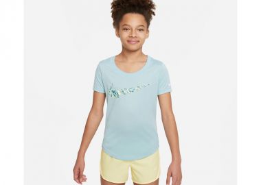 Nike DriFit Παιδικό T-shirt Μπλε DZ3583 442 - Nike - 