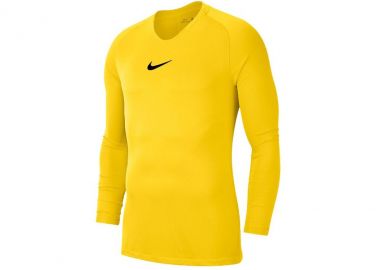 Nike Dry Park First Layer AV2609-719 Ανδρική Ισοθερμική Μακρυμάνικη Μπλούζα Κίτρινη - Nike - 