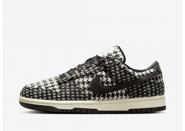 Nike Dunk Low Harris Tweed White Black Multi Women's HQ5036901 MBS - Nike Sportswear - 