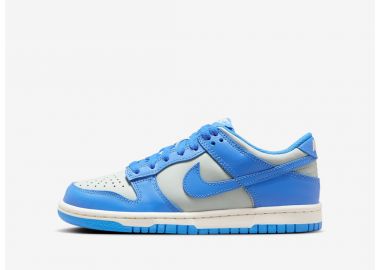 Nike Dunk Low Light Silver Sail Light Photo Blue GS FB9109004 MBS - Nike Sportswear - 