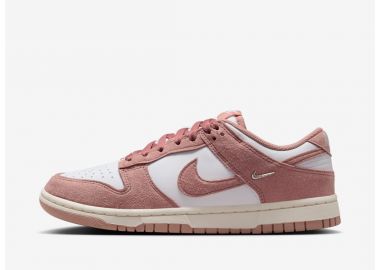 Nike Dunk Low Rose Whisper Gold Mini Swoosh Women's IB4417102 MBS - Nike Sportswear - 