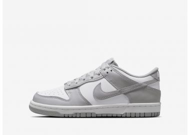 Nike Dunk Low White Light Smoke Grey GS FB9109123 MBS - Nike Sportswear - 