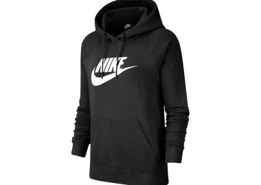 Nike Essentials Γυναικείο Φούτερ με Κουκούλα Μαύρο BV4126-010 - Nike - 