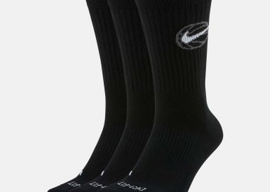 NIKE EVERYDAY CREW BASKETBALL SOCKS ΜΑΥΡΟ - NIKE - 