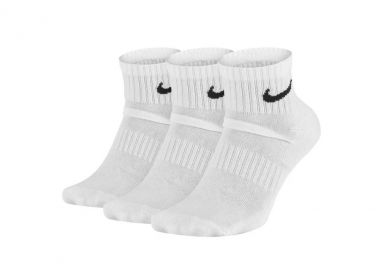 Nike Everyday Cushioned SX7667-100 Αθλητικές Κάλτσες Λευκές 3 Ζεύγη - Nike - 