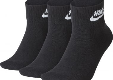 NIKE EVERYDAY ESSENTIAL ANKLE SOCKS ΜΑΥΡΟ - NIKE - 
