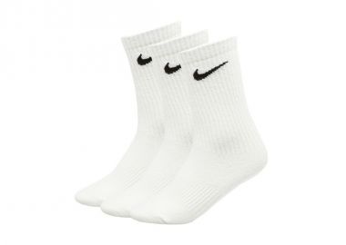 Nike Everyday Lightweight SX7676-100 Αθλητικές Κάλτσες Λευκές 3 Ζεύγη - Nike - 