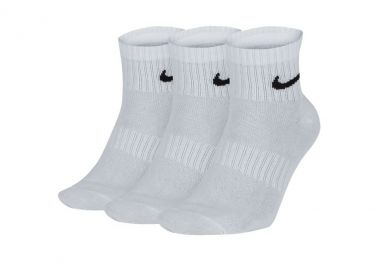 Nike Everyday Lightweight SX7677-100 Αθλητικές Κάλτσες Λευκές 3 Ζεύγη - Nike - 