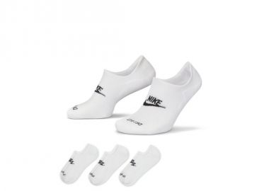 Nike Everyday Plus Cushioned DN3314-100 Αθλητικές Κάλτσες Λευκές 3 Ζεύγη - Nike - 