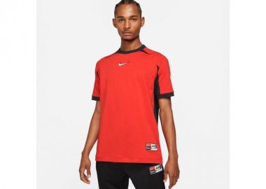 Nike F.C Ανδρικό T-shirt Κόκκινο με Λογότυπο DA5579-673 - Nike - 